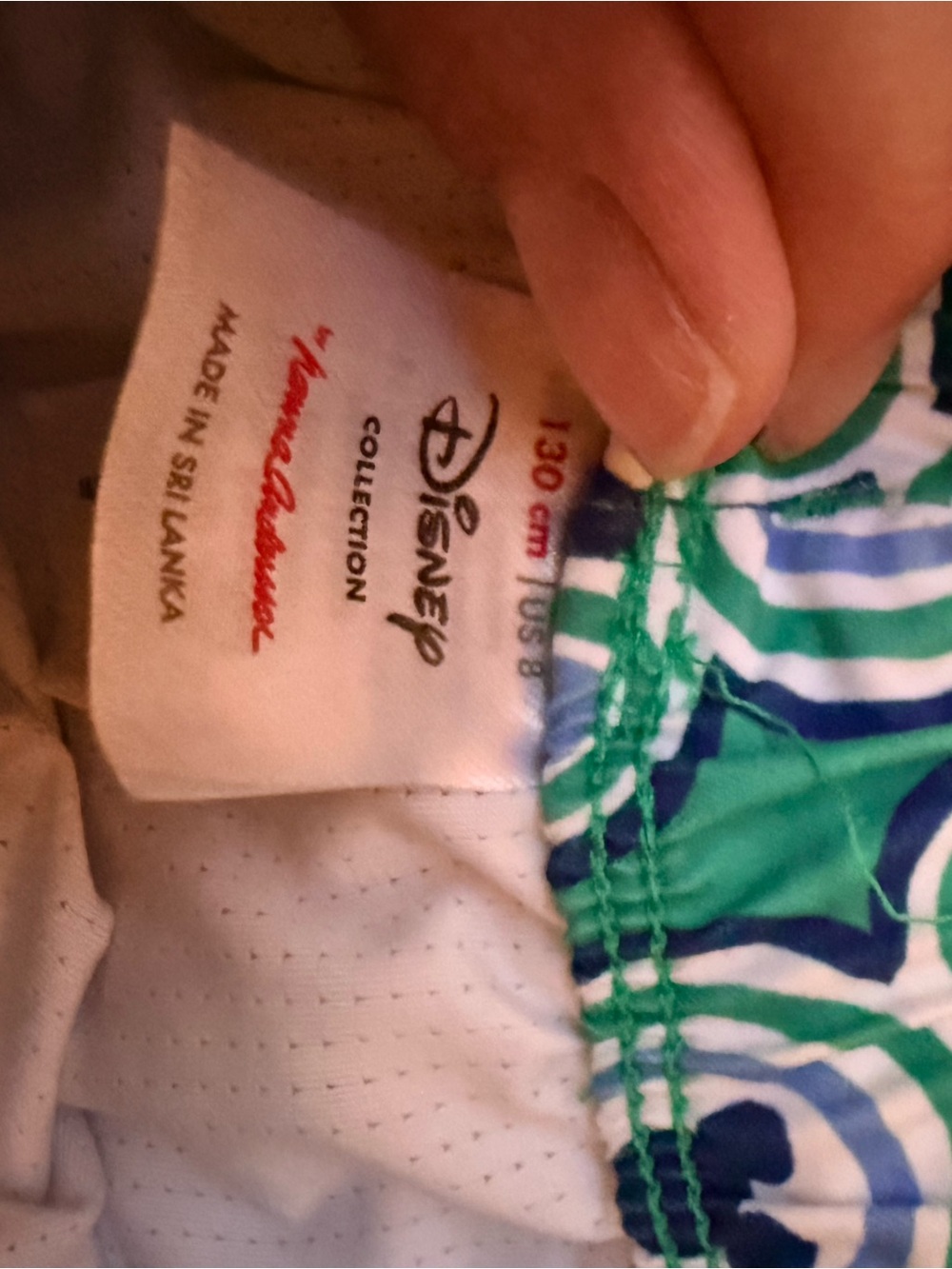 Hannah Andersson /disney collab swim set boys 8 rashguard and swim trunks - Picture 3 of 5